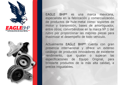 Soporte Trans Izq Eagle Para Kia Optima L4 2.4l 01 A 06 Foto 4