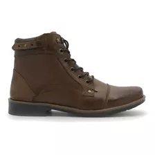 Botas Masculinas Coturno Couro Legítimo Montana Laroche