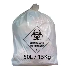 Saco Lixo Descarte Resíduo Infectante 50 Litros Fd C/ 100 Un