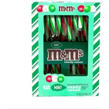 M&m's Mint Chocolate Candy Canes Bastones De Caramelo Menta