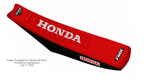 Funda Tapiz Asiento Honda Crf 250/450 - 09/12  Fmx Foto 4