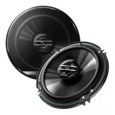 Parlante Tipo Full Range Pioneer Ts-g1620f Para Carros, Pickups & Suv Color Negro 6.5 X 6.5 X 6.5 X 2 Unidades 