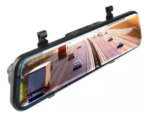 Espejo Retrovisor Con Camara Tctil Dual Full Hd Dvr 1080p F Foto 4