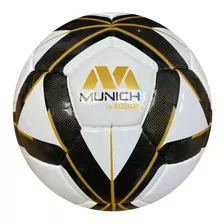 Pelota De Fútbol Munich Elite Nº 4 Color Blanco Y Negro