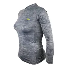 Camiseta Ciclismo Feminina Bolsos Laterais Proteção Solar