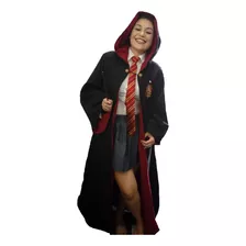 Fantasia Infantil Hermione Capa + Saia + Camisa + Gravata