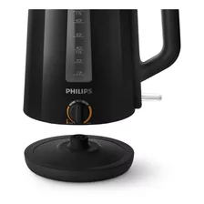 Pava Eléctrica Philips Hd9368/90 Selector De Temp Para Mate Color Negro