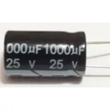 Capacitor Eletrolítico 1000uf X 25v 105 20 Pçs