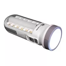 Linterna Led Recargable Lampara De Emergencia Luz Blanca 