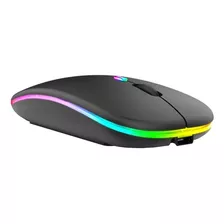 Mouse Gamer Inalámbrico Recargable Eastworld Mex-64 Negro