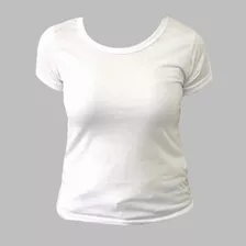 20 Camiseta Feminina Lisa De Sublimação Atacado 