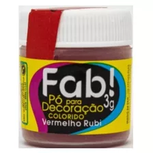 # Colorante Comestible Fab En Polvo - Rojo Rubi (1172)