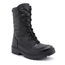 Bota Cano Longo Militar Palmilha Gel Leve E Confortavel 