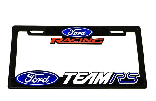  Portaplacas Premium Ford Team Rs  Juego 2 Piezas Foto 3