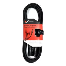 Cable Dmx Iluminacion Xlr Canon 3 Metros Venetian Dmx0203