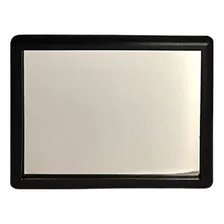 Espejo Para Visera Portatil Facil De Instalar Color Negro