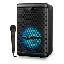 Parlante Mlab Rhymes 9100 Bluetooth Karaoke Tws Negro