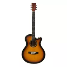 Guitarra Electroacustica Mc Cartney Qag40eq-sb-gs Msi