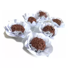 200 Forminhas De Doces Finos Luxo Flor Branca Promoção