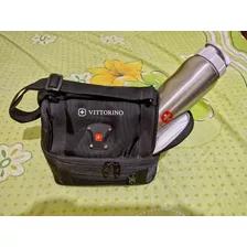 Vianda Lunchera Bolso Termico Tipo Victorinox Envase Y Termo