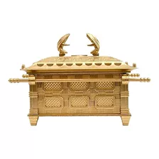 Arca Da Aliança Grande 18cm Dourada Para Igreja - Promoção