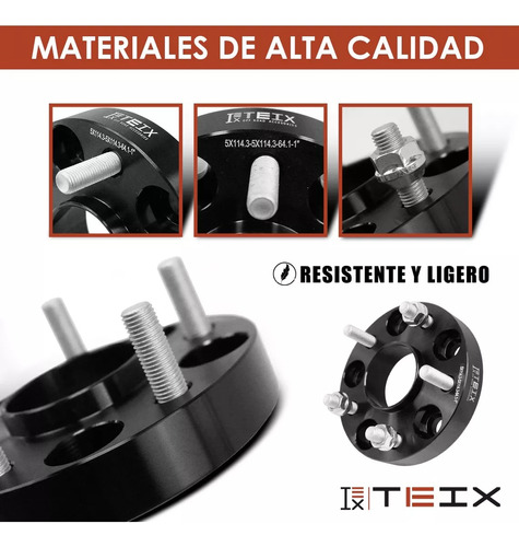 Espaciadores Llanta 1 PuLG 5x114 Honda Integra 1995 Al 2006 Foto 4