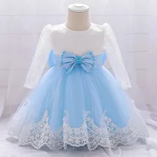 Vestido Para Bautizo, Cumpleaños O Fiestas Bebé