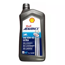 Aceite Shell Advance Ultra 10w40 Full Sintético Caja X 12