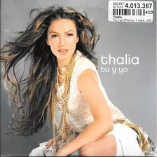 Cd Single Thalia Tu Y Yo Importado (rbd Fey Lucero Shakira)
