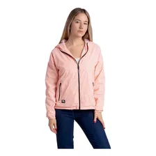 Campera Mujer Rompevientos Impermeable Capucha C.art. 704