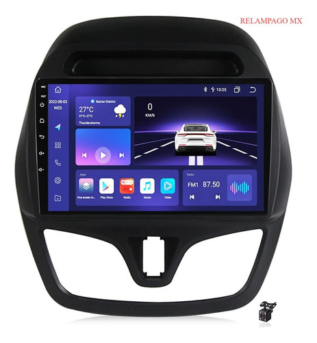 Pantalla Daewoo Matiz Carplay 2015+ Estereo 2+32 Android 14 Foto 6