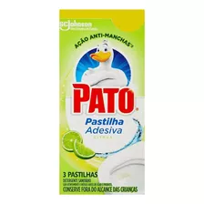 Detergente Sanitário Pastilha Adesiva 2em1 Citrus Com 3 Un