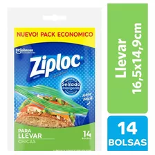 Bolsa Ziploc Para Llevar Chicas 14 Bolsas