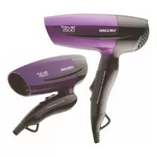 Secador De Pelo Mallory Plegable Para Viajes 1250w 127v-220v