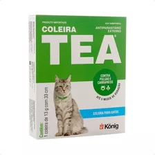 Coleira Antiparasitaria Para Gatos Antipulgas Tea Konig