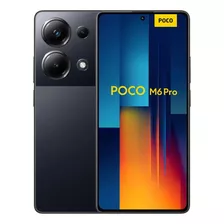 Celular Xiaomi Poco M6 Pro Preto 256/8gb Ram Dual Sim C/ Nfc