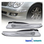 For 08-11 Mercedes Benz W204 C-class Clear Bumper Side M Rrx