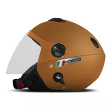 Capacete Aberto New Atomic Elite Design Italiano Sub Viseira Cor Laranja Desenho Solid Tamanho Do Capacete 56