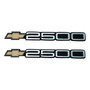 Par Emblemas Laterales Chevrolet , Cheyenne , Silverado 2500