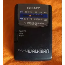 Walkman Sony Radio Fm -am Coleccion