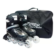 Rollers Profesionales Stick Ruedas Luz Led Roller Modelo 125