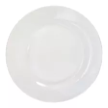 Plato De Pan 15 Cm Cerámica Blanca Gourmet Bg Kit X6