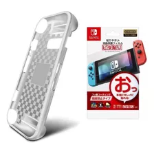 Protector Para Nintendo Switch Con Vidrio Antichoque