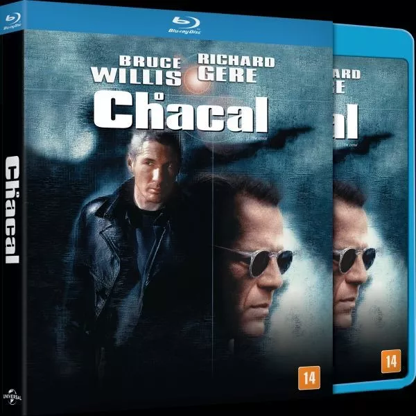 Blu-ray O Chacal (the Jackal) - Bruce Willis (luva)
