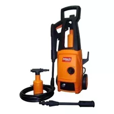 Lavadora De Alta Pressão Intech Machine Acqua1400 Laranja E Preta De 1300w Com 1450psi De Pressão Máxima 220v