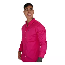 Camisa Penguin Hombre Pink Opwb1101-662