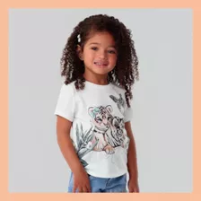 T-shirt Infantil Feminina Exotic Nature Petit Cherie 006