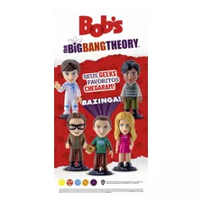 Bonecos The Big Bang Theory Bob´s Toy Arts Coleção Completa