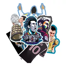 Pack Stickers Lio Messi Vinilo Calcomanias Apum