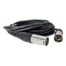 Cabos Microfone Santo Ângelo Xlr Dmx 2 Plugs Macho 2 Metros